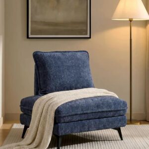 Hudson Navy Blue Modular Sofa