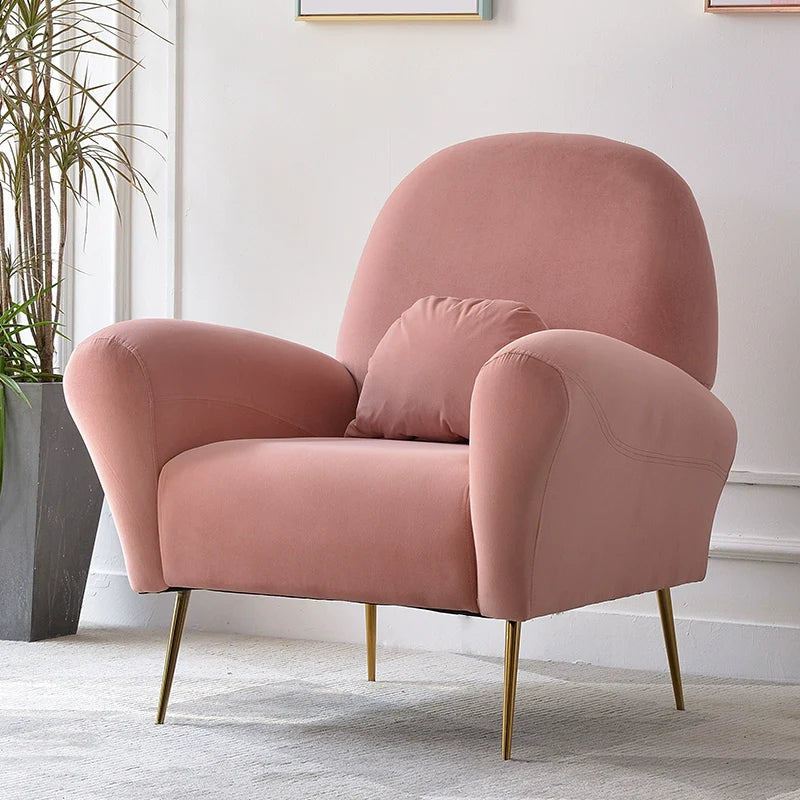 Modern High Back Single Sofa Chair - Image 4