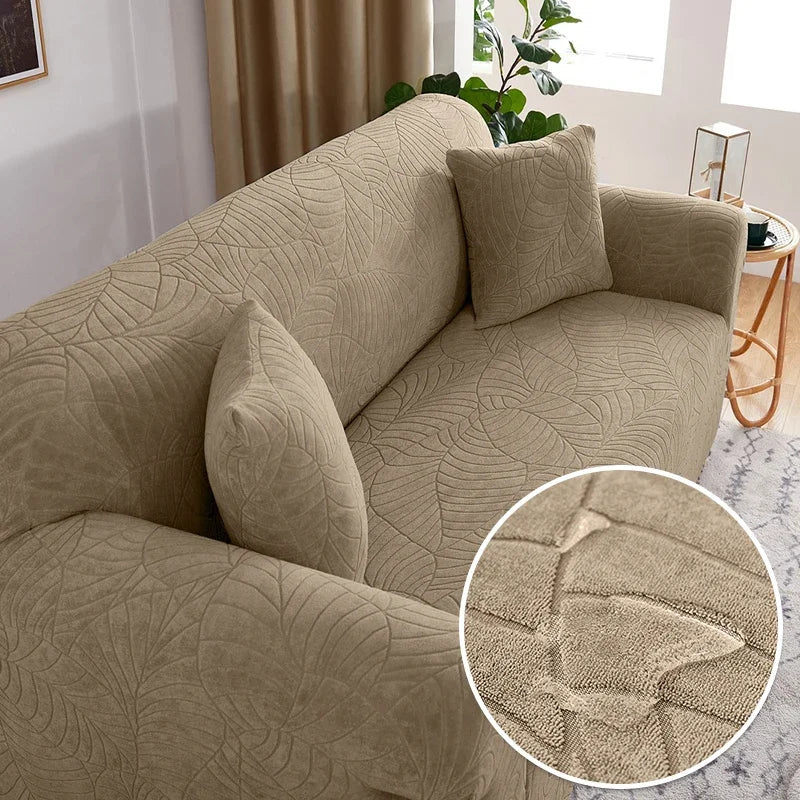Jacquard Waterproof Sofa Cover - Image 4