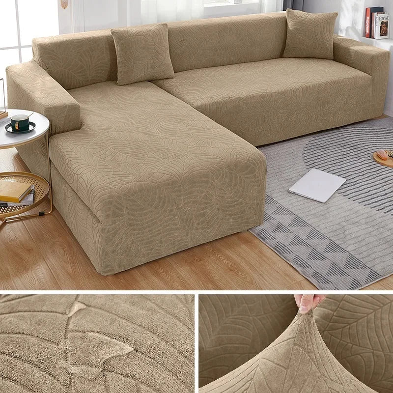 Jacquard Waterproof Sofa Cover - Image 3